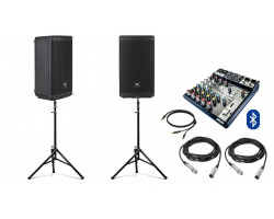 Акустическая система JBL EON712 с Bluetooth + микшер | 2x650Вт